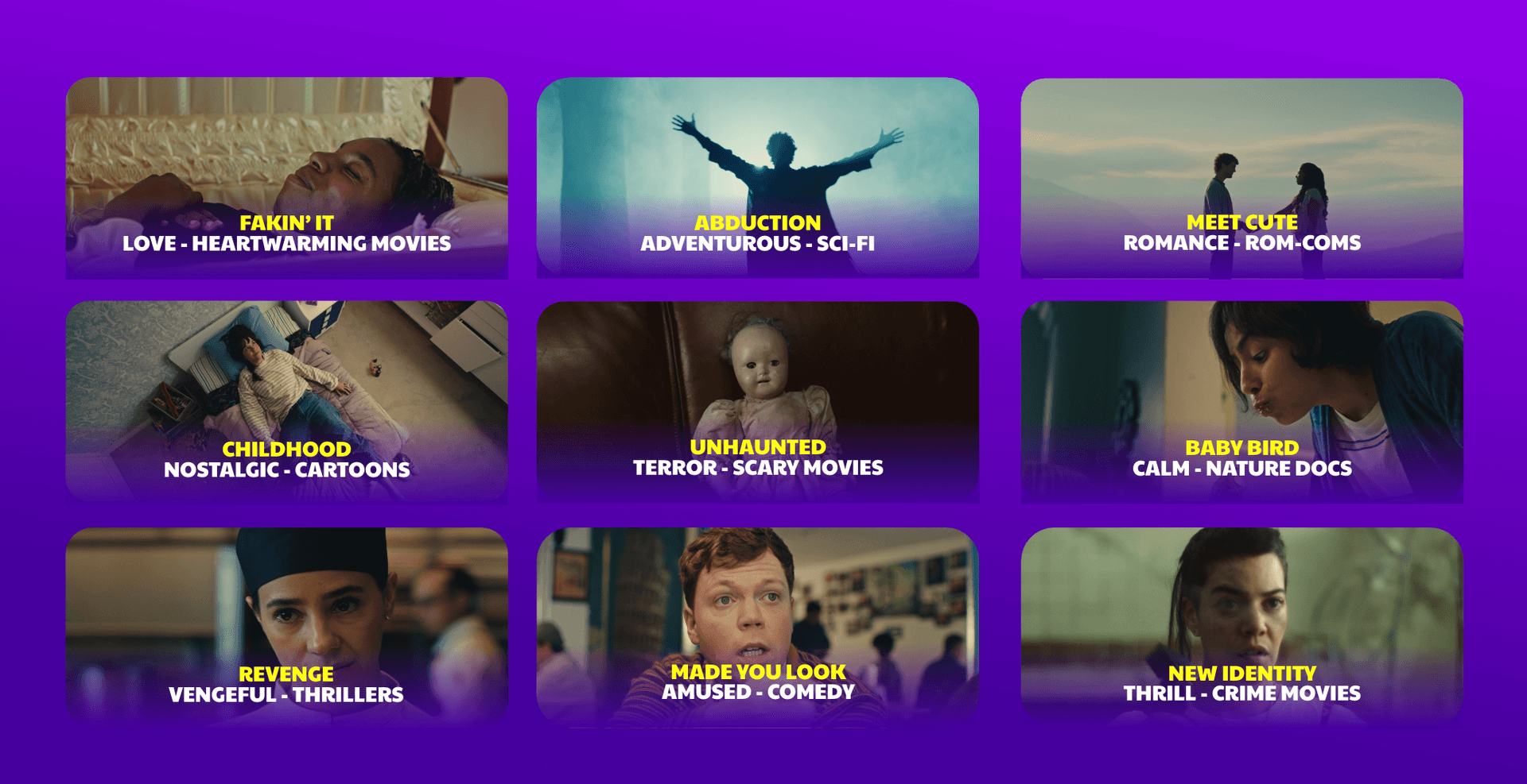 Can’t Decide What to Watch? Tubi Says Start With a Feeling — still 1